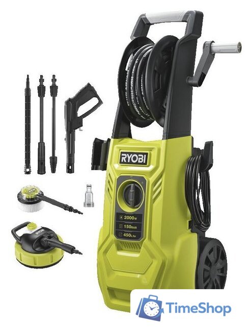 Мойка высокого давления Ryobi RY150PWA - Изображение №1 — Интернет-магазин Time-Shop