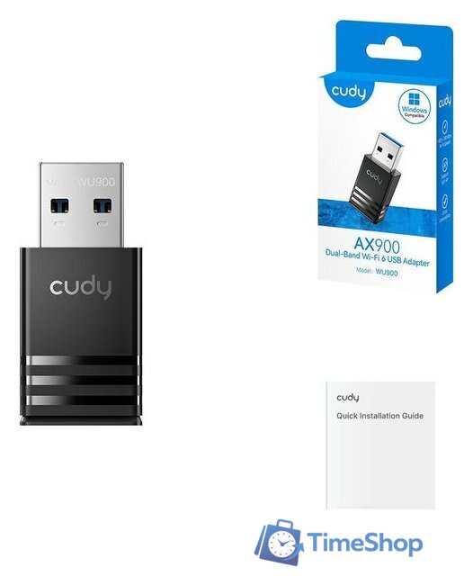 Wi-Fi/Bluetooth адаптер Cudy WU900 1.0 - Изображение №3 — Интернет-магазин Time-Shop