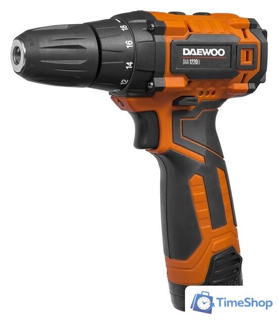 Дрель-шуруповерт Daewoo Power DAA 1220Li (с 2-мя АКБ) - Изображение №1 — Интернет-магазин Time-Shop