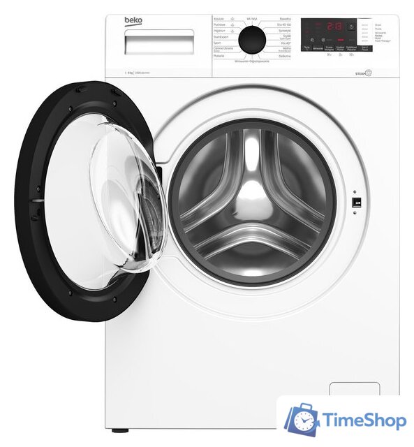 Стиральная машина BEKO WUE6512WPBSE - Изображение №3 — Интернет-магазин Time-Shop