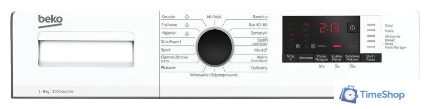 Стиральная машина BEKO WUE6512WPBSE - Изображение №5 — Интернет-магазин Time-Shop