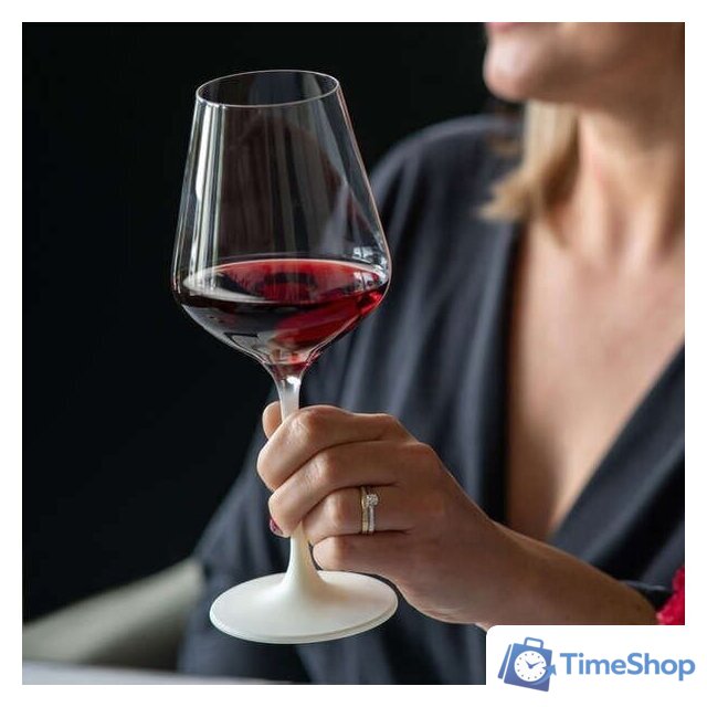 Набор бокалов для вина Villeroy & Boch Manufacture Rock Blanc 11-3799-8110 (4шт) - Изображение №8 — Интернет-магазин Time-Shop