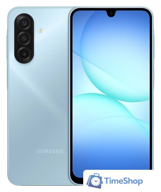 Телефон Samsung Galaxy A17 4G SM-A175F 6GB/128GB (голубой) - Изображение №1 — Интернет-магазин Time-Shop