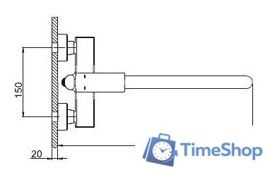 Смеситель Gappo G2250 - Изображение №3 — Интернет-магазин Time-Shop