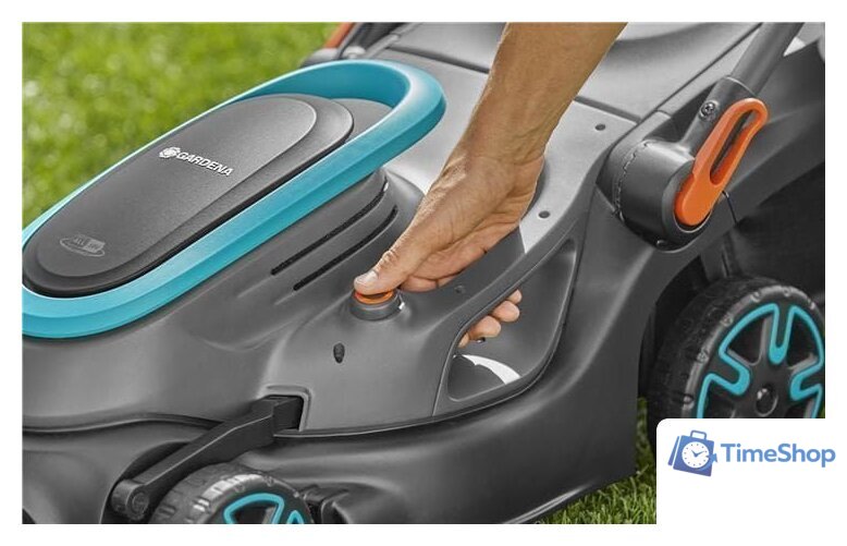 Газонокосилка Gardena PowerMax 37/1800 G2 14637-20 - Изображение №6 — Интернет-магазин Time-Shop