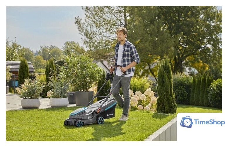 Газонокосилка Gardena PowerMax 37/1800 G2 14637-20 - Изображение №2 — Интернет-магазин Time-Shop