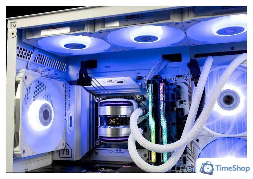 Система жидкостного охлаждения для процессора ALSEYE i240-W - Изображение №6 — Интернет-магазин Time-Shop