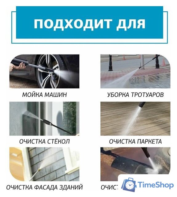Мойка высокого давления ЭНЕРГОПРОМ АМ-140/1800 - Изображение №4 — Интернет-магазин Time-Shop