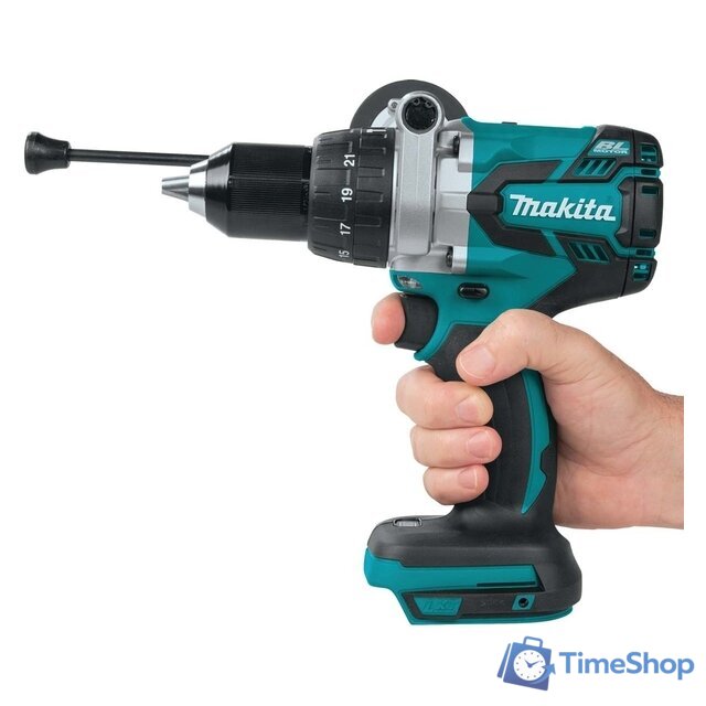 Ударная дрель-шуруповерт Makita DHP481ZJ (без АКБ, кейс) - Изображение №4 — Интернет-магазин Time-Shop