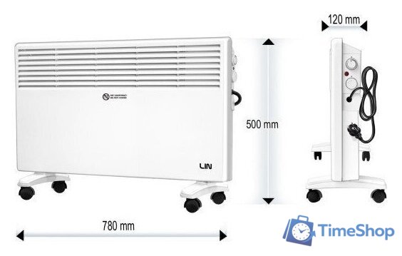 Конвектор Lin LI-AKH2000 - Изображение №9 — Интернет-магазин Time-Shop