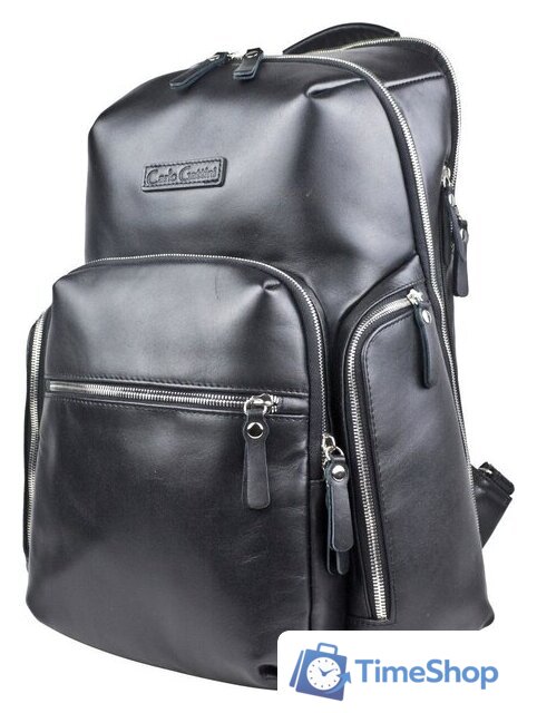Городской рюкзак Carlo Gattini Premium Bertario 3102-51 (черный) - Изображение №1 — Интернет-магазин Time-Shop
