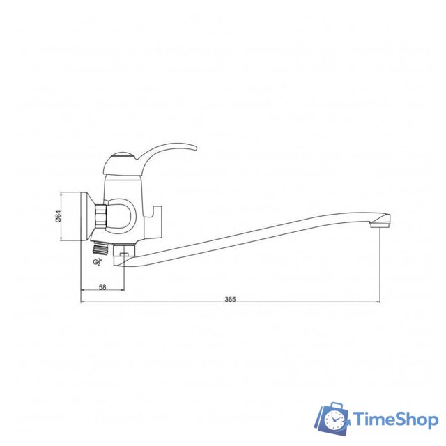 Смеситель Gross Aqua Provance 7518586С-35S - Изображение №3 — Интернет-магазин Time-Shop