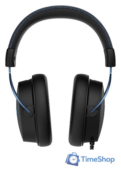 Наушники HyperX Cloud Alpha S (черный/синий) - Изображение №5 — Интернет-магазин Time-Shop