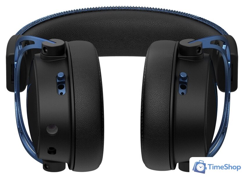Наушники HyperX Cloud Alpha S (черный/синий) - Изображение №6 — Интернет-магазин Time-Shop