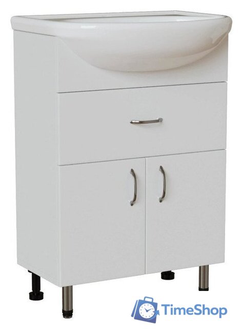  Mixline Тумба под умывальник Мистраль-60 555210 - Изображение №1 — Интернет-магазин Time-Shop