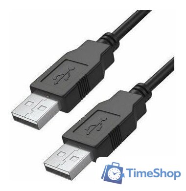 Кабель 5bites USB Type-A - USB Type-A UC5009-005C (0.5 м, черный) - Изображение №1 — Интернет-магазин Time-Shop