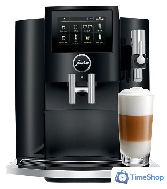 Кофемашина JURA S8 Piano Black 15381 - Изображение №3 — Интернет-магазин Time-Shop