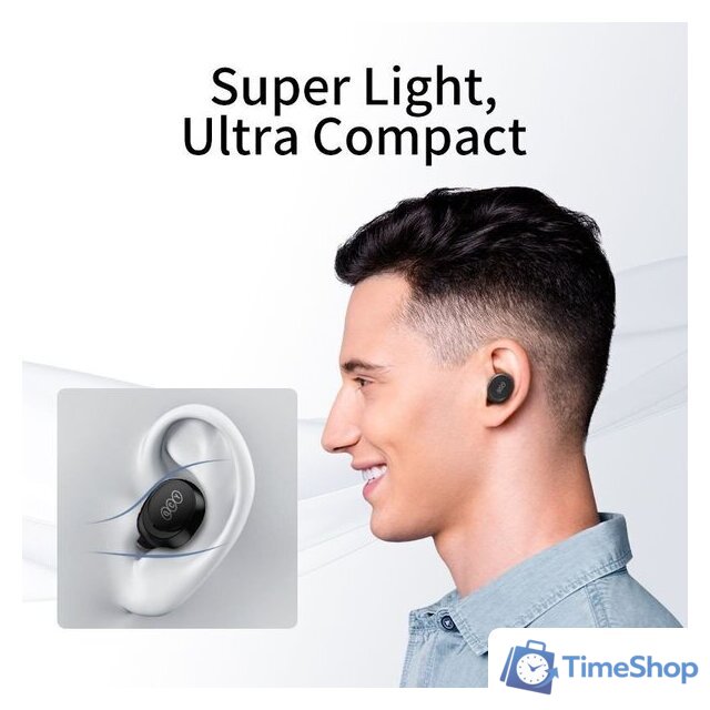 Наушники QCY ArcBuds Lite (черный) - Изображение №10 — Интернет-магазин Time-Shop