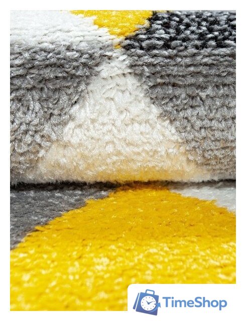 Ковровая дорожка Mafy 080 Melanarga 80x300 MF-0010 (серый/желтый) - Изображение №5 — Интернет-магазин Time-Shop