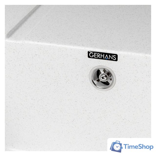 Кухонная мойка Gerhans B27 (белый) - Изображение №5 — Интернет-магазин Time-Shop