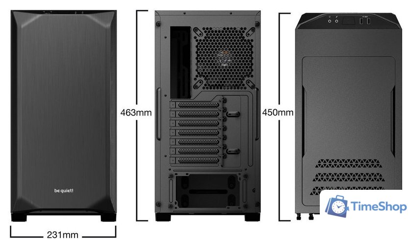 Корпус be quiet! Pure Base 500 BGW34 - Изображение №2 — Интернет-магазин Time-Shop
