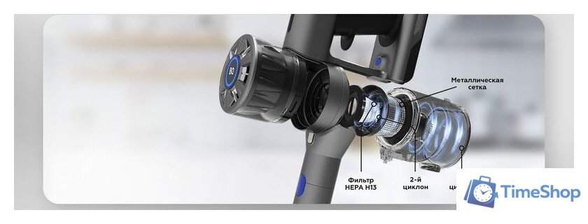 Пылесос BQ VC0801H - Изображение №3 — Интернет-магазин Time-Shop