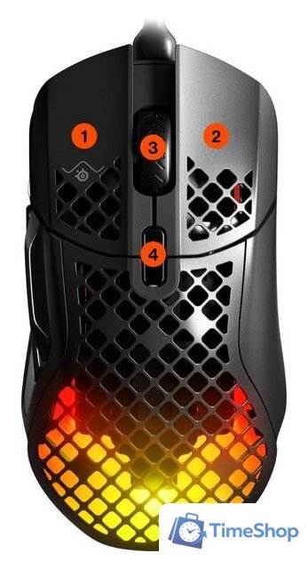 Игровая мышь SteelSeries Aerox 5 - Изображение №2 — Интернет-магазин Time-Shop