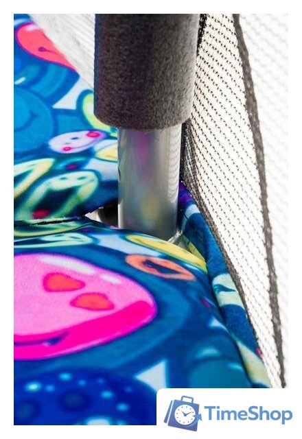 Батут Calviano Outside Master Smile 252 см - 8ft (внешняя сетка, с лестницей) - Изображение №2 — Интернет-магазин Time-Shop