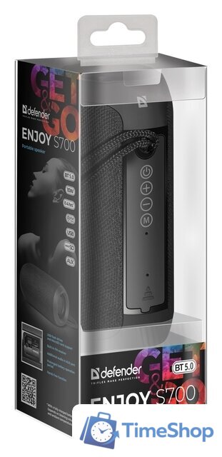 Беспроводная колонка Defender Enjoy S700 (черный) - Изображение №4 — Интернет-магазин Time-Shop