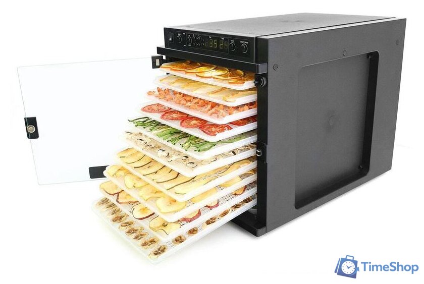 Сушилка для овощей и фруктов Tribest Sedona Express SD-6280 (пластиковые лотки) - Изображение №5 — Интернет-магазин Time-Shop