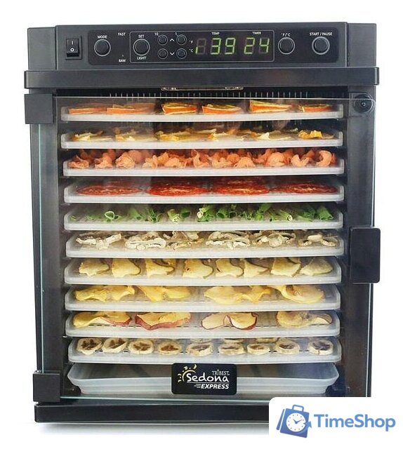 Сушилка для овощей и фруктов Tribest Sedona Express SD-6280 (пластиковые лотки) - Изображение №9 — Интернет-магазин Time-Shop