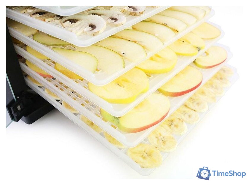 Сушилка для овощей и фруктов Tribest Sedona Express SD-6280 (пластиковые лотки) - Изображение №10 — Интернет-магазин Time-Shop