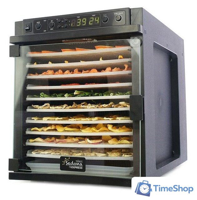 Сушилка для овощей и фруктов Tribest Sedona Express SD-6280 (пластиковые лотки) - Изображение №7 — Интернет-магазин Time-Shop