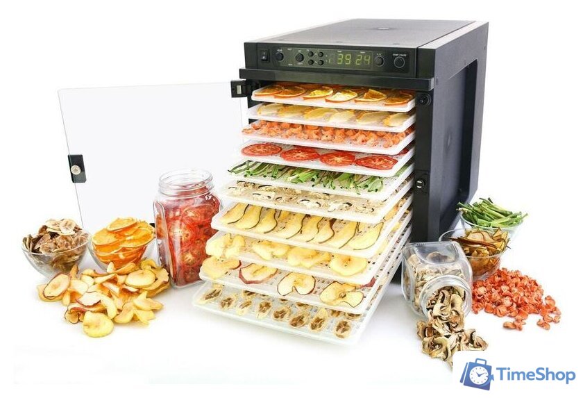 Сушилка для овощей и фруктов Tribest Sedona Express SD-6280 (пластиковые лотки) - Изображение №2 — Интернет-магазин Time-Shop