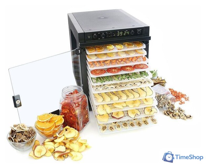Сушилка для овощей и фруктов Tribest Sedona Express SD-6280 (пластиковые лотки) - Изображение №3 — Интернет-магазин Time-Shop