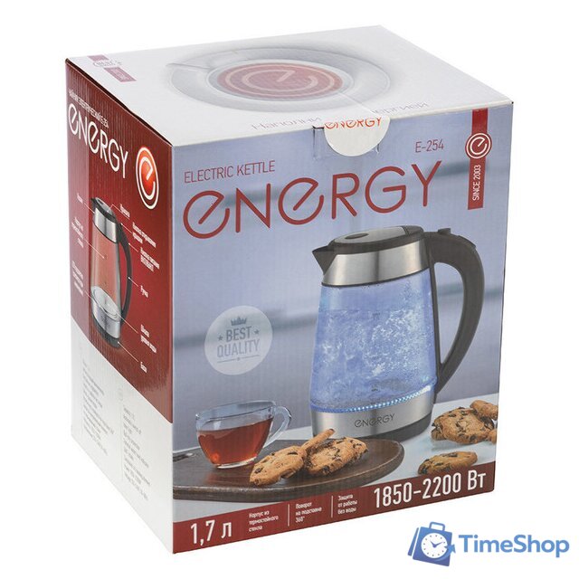 Электрический чайник Energy E-254 - Изображение №3 — Интернет-магазин Time-Shop