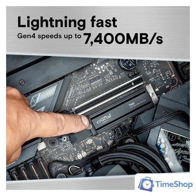 SSD Crucial T500 4TB CT4000T500SSD5 - Изображение №2 — Интернет-магазин Time-Shop