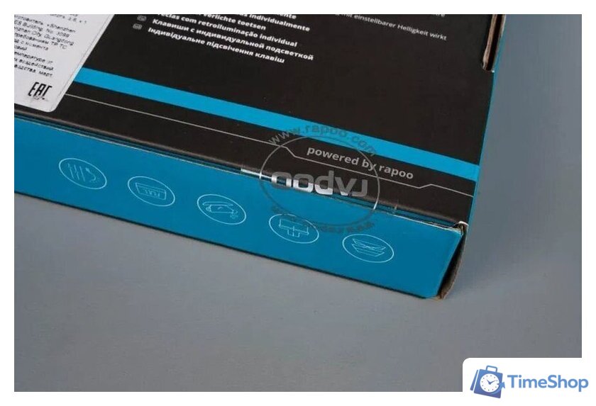 Клавиатура Rapoo V500Pro-87 (черный) - Изображение №7 — Интернет-магазин Time-Shop