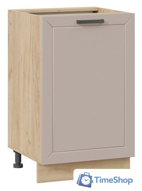 Шкаф напольный Трия Лорас 1Н5 (дуб крафт золотой/холст латте) - Изображение №1 — Интернет-магазин Time-Shop