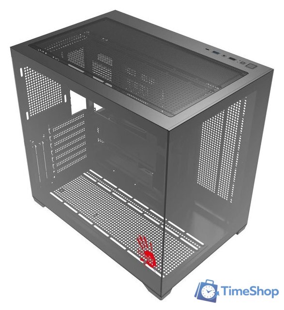 Корпус A4Tech Bloody CC-122 (черный) - Изображение №4 — Интернет-магазин Time-Shop
