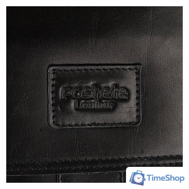 Сумка Poshete 252-6203-BLK (черный) - Изображение №6 — Интернет-магазин Time-Shop