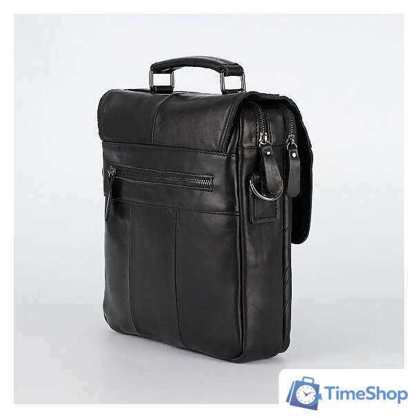 Сумка Poshete 252-6203-BLK (черный) - Изображение №3 — Интернет-магазин Time-Shop