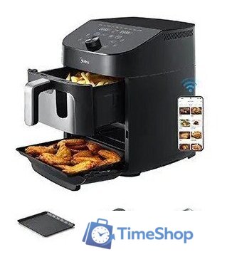 Аэрогриль (аэрофритюрница) Midea MAD1100DADK - Изображение №3 — Интернет-магазин Time-Shop