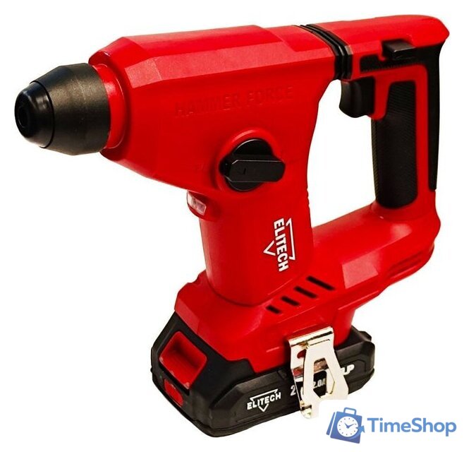 Перфоратор ELITECH ПА 2012СЛ (с 2-мя АКБ, кейс) - Изображение №2 — Интернет-магазин Time-Shop