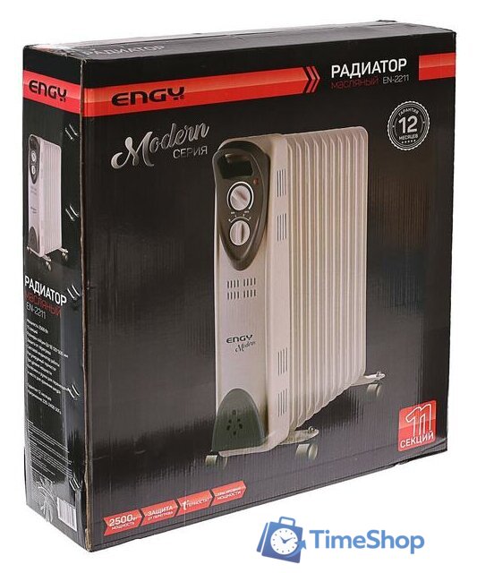 Масляный радиатор Engy EN-2211 Modern - Изображение №5 — Интернет-магазин Time-Shop