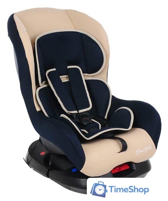 Детское автокресло BamBola Bambino (бежевый/темно-синий) - Изображение №1 — Интернет-магазин Time-Shop