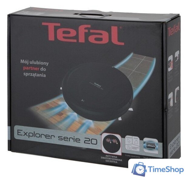 Робот-пылесос Tefal Explorer Serie 20 RG6825WH - Изображение №6 — Интернет-магазин Time-Shop