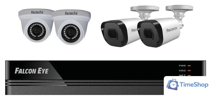 Комплект видеонаблюдения Falcon Eye FE-104MHD KIT Офис SMART - Изображение №1 — Интернет-магазин Time-Shop