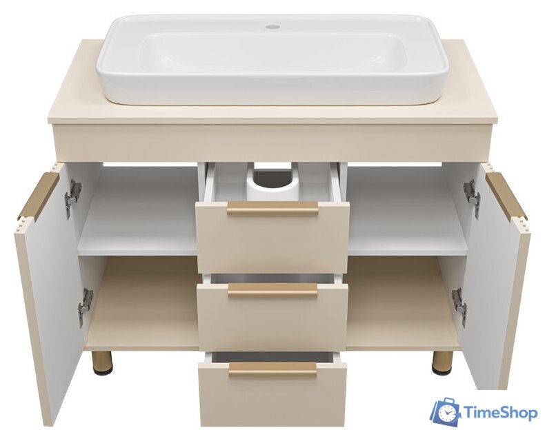  Brevita Тумба под умывальник Enfida 100 ENF-06100-0343Я - Изображение №3 — Интернет-магазин Time-Shop