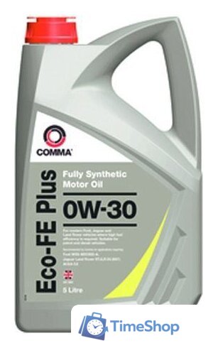 Моторное масло Comma Eco-FE Plus 0W-30 5л - Изображение №1 — Интернет-магазин Time-Shop